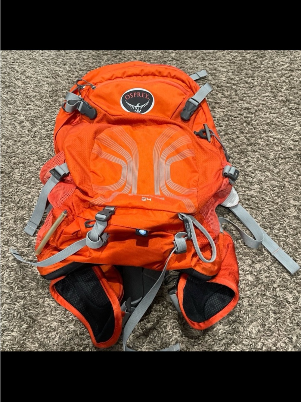 Osprey Stratos 24 hiking backpack size M/L